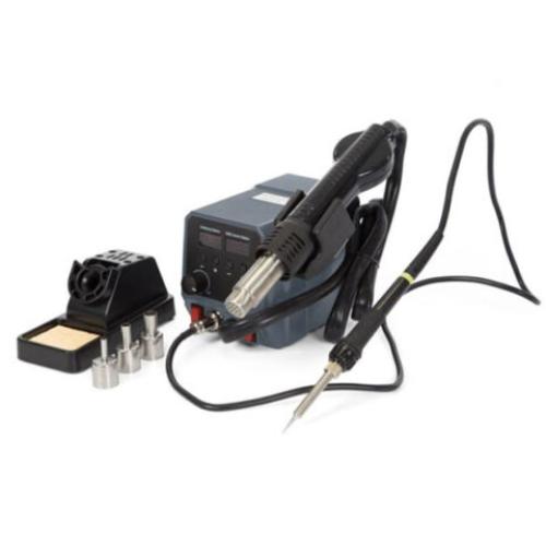 Soldeerstation 2 in 1 - 300W Hete Lucht - 60W Soldeerbout