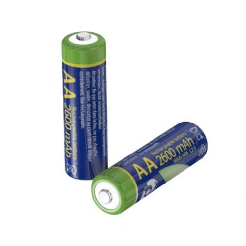 2x AA Oplaadbare Batterij - 2600 mAh
