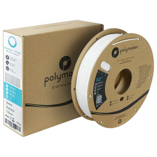 Polymaker Filament - PolyFlex TPU95 White - 1,75mm - 0,75KG