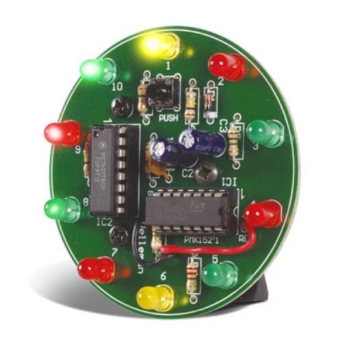 Elektronisch Rad Soldeer Kit - 10 LEDs