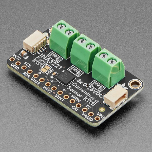 Adafruit INA3221 Leistungsmonitor