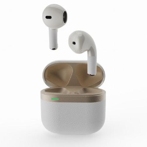 Draadloze In-Ears met Oplaadcase Glanzend Wit