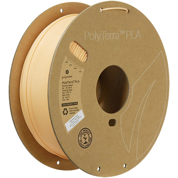 Polymaker - PolyTerra PLA Peach - 1,75mm - 1KG