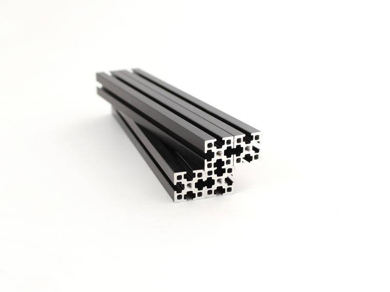 MakerBeamXL 150mm black anodised (4 pieces)