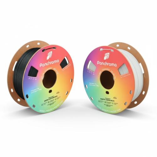 Polymaker Panchroma Matte PLA Bundel - Charcoal Black & Cotton White - 1,75mm - 2kg