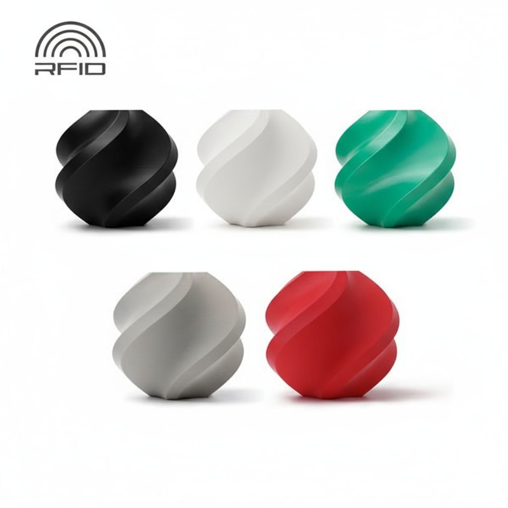 Bambu Lab PLA Basic Bundle - 5 Essential Colors - 1.75mm - 5kg