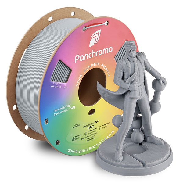 Polymaker - Panchroma™ PLA Basic Grey- 1,75mm - 1KG