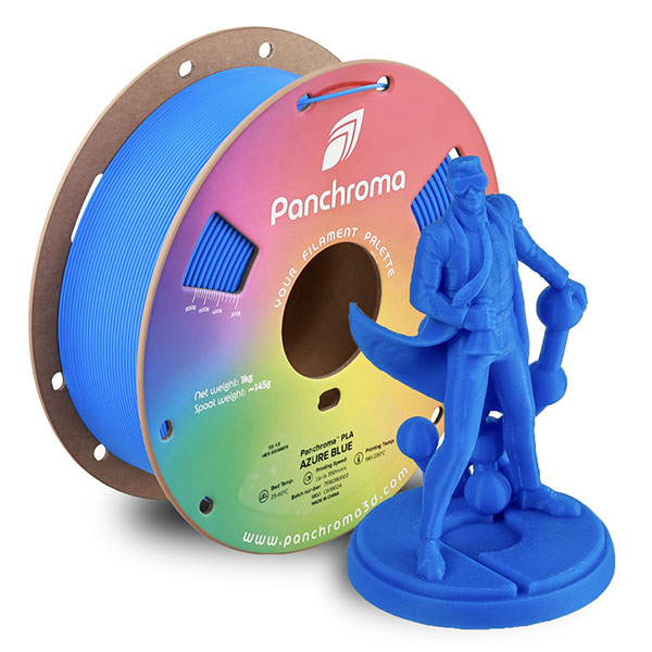 Polymaker - Panchroma™ PLA Basic Azure Blue - 1.75mm - 1KG