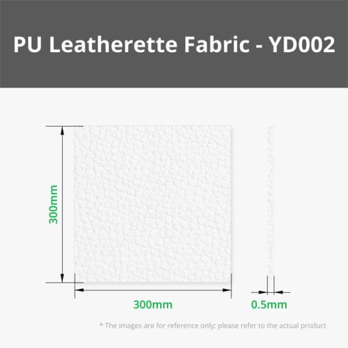 Bambu Lab PU Kunstleer Stof (Nerfstructuur) - Wit - 300x300 mm - 5 stuks