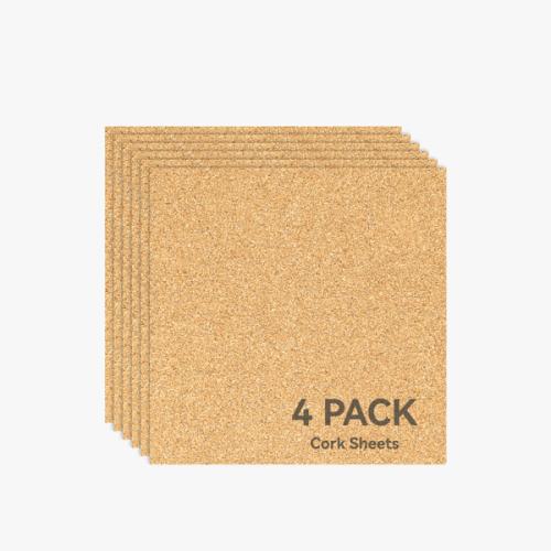 Bambu Lab Kurkplaat - 2mm - 4 stuks