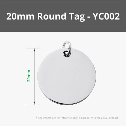 Bambu Lab RVS Tag Rond Klein – 5 stuks