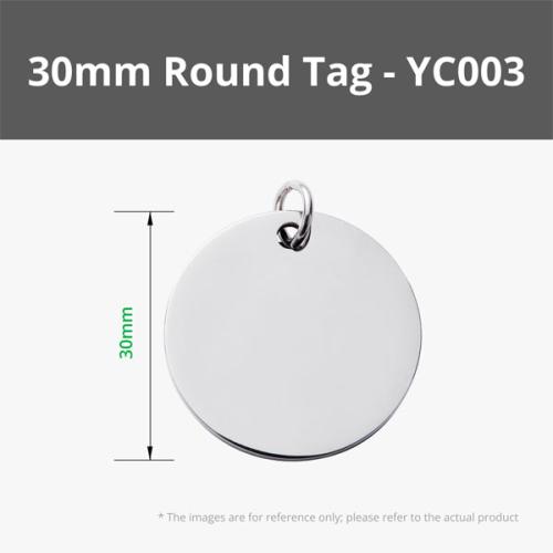 Bambu Lab RVS Tag Rond Groot – 5 stuks