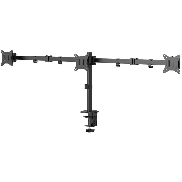 Dreifache Monitorarm für Schreibtischmontage, 17”-27”