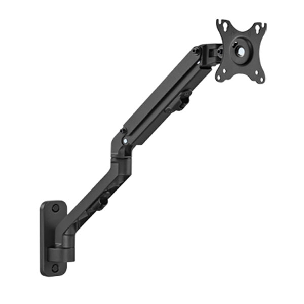 Monitor arm met gasveer (wandmontage), max. 27" / 7 kg