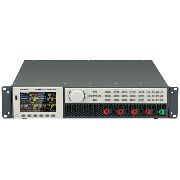 BENCH POWER SUPPLY, PROG, 4-CH, 3A, 60V