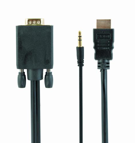 HDMI zu VGA Kabel mit Audio, 3 Meter