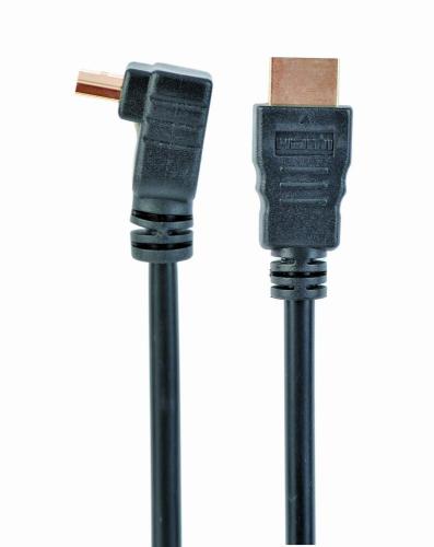 High speed HDMI-Kabel mit Ethernet, 90-Grad-Winkelstecker, 1,8 m