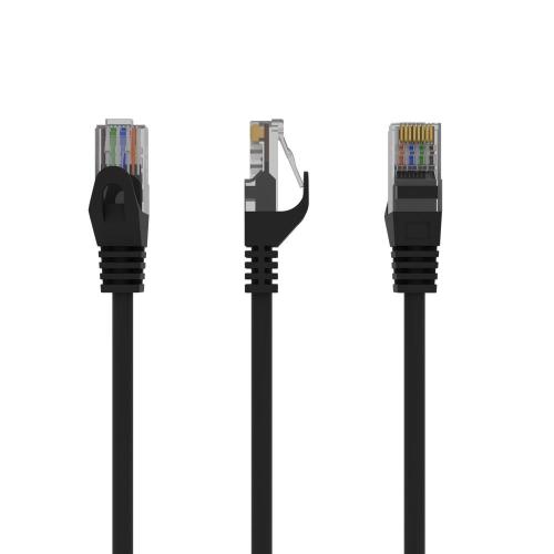 UTP Cat6 Patchkabel, 3 m, schwarz
