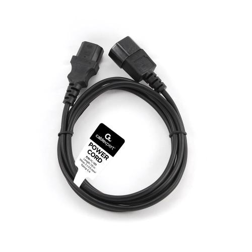 Netsnoer (cablexpert) (C13/C14) 0.50 mm², 6 A, 1.8 m