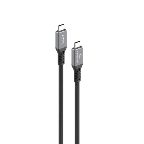 cableexpert Premium USB 3.2 Gen. 2x2 Type-C oplaad- en datakabel, 20 Gbps, 100 W, 1,5 m