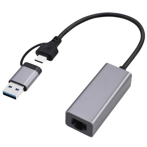 USB 2.5G Gigabit netwerk adapter, space grey