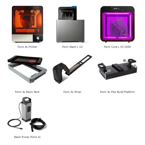 Formlabs Form 4L Complete Package - SLA 3D-printer
