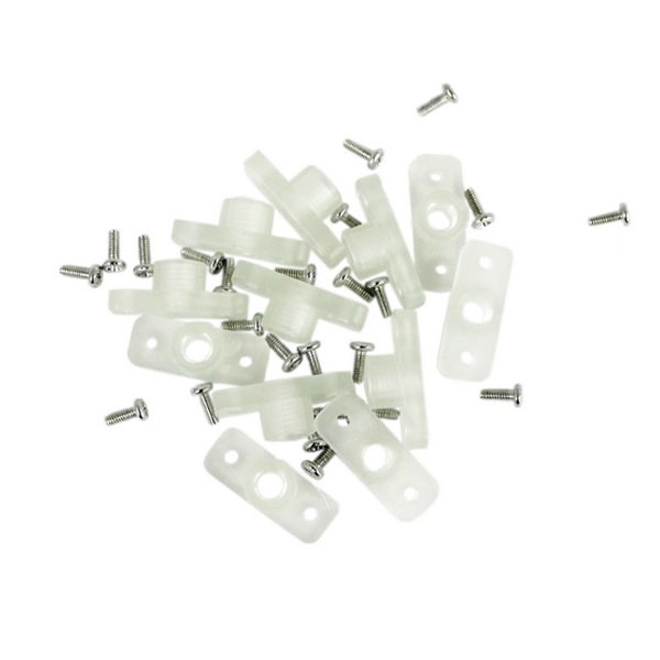 MakerBeamXS Standoffs 12 stuks - Clear