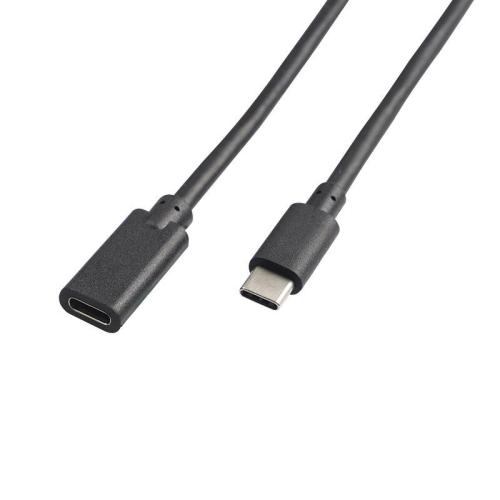 USB-C Verlängerungskabel, 2 m, schwarz