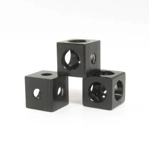 Makerbeam Corner Cube Zwart - 12 Stuks