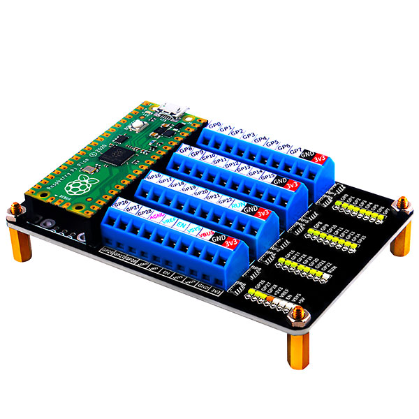 Screw Terminal Uitbreidingsbord Voor Raspberry Pi Pico (W)