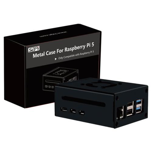 Metalen Behuizing Met Ventilator Voor Raspberry Pi 5