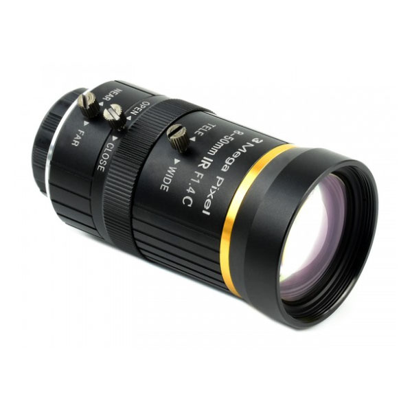 Zoom Lens voor Raspberry Pi HQ camera - 8-50mm