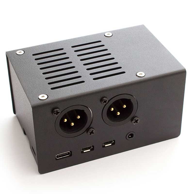 Stalen Behuizing voor HiFiBerry XLR & Raspberry Pi 4
