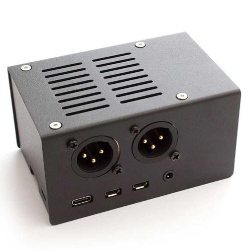 Stalen Behuizing voor HiFiBerry XLR & Raspberry Pi 4