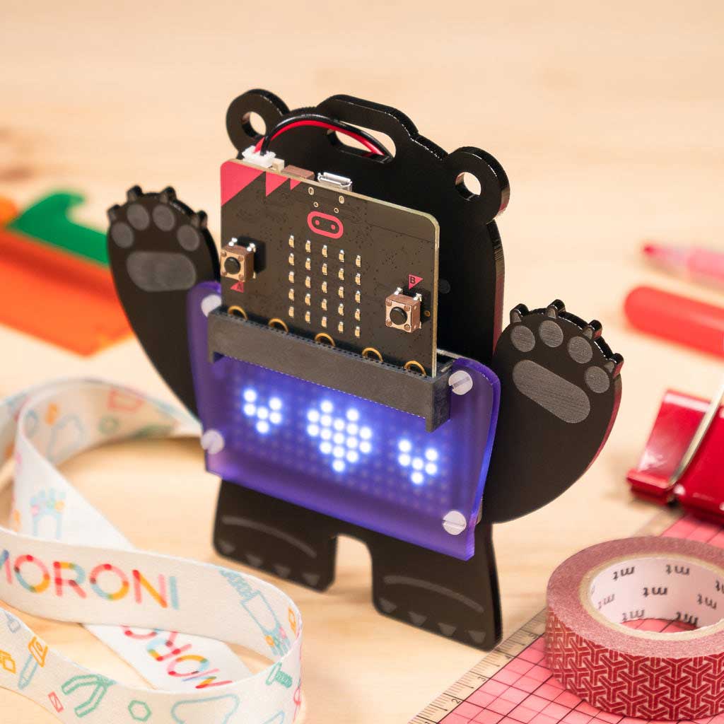 Bear Badge Kit voor micro:bit - Met micro:bit V2