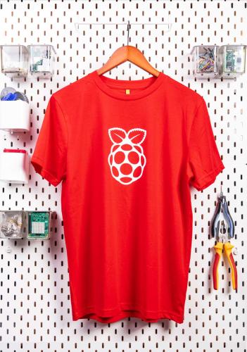 Raspberry Pi t-shirt - Rood