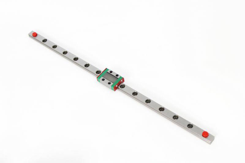 Lineaire slider rail met carriage - 200mm