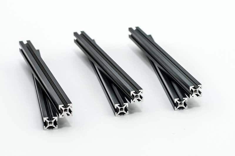 MakerBeam 150mm black anodised (6stuks)