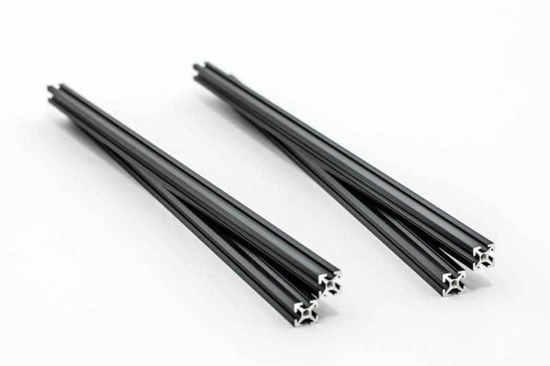 MakerBeam 300mm black anodised (4stuks)