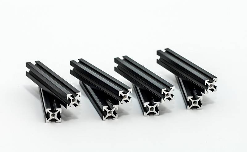 MakerBeam 60mm black anodised (8stuks)