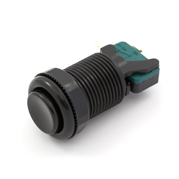 Arcade button 35mm - Black
