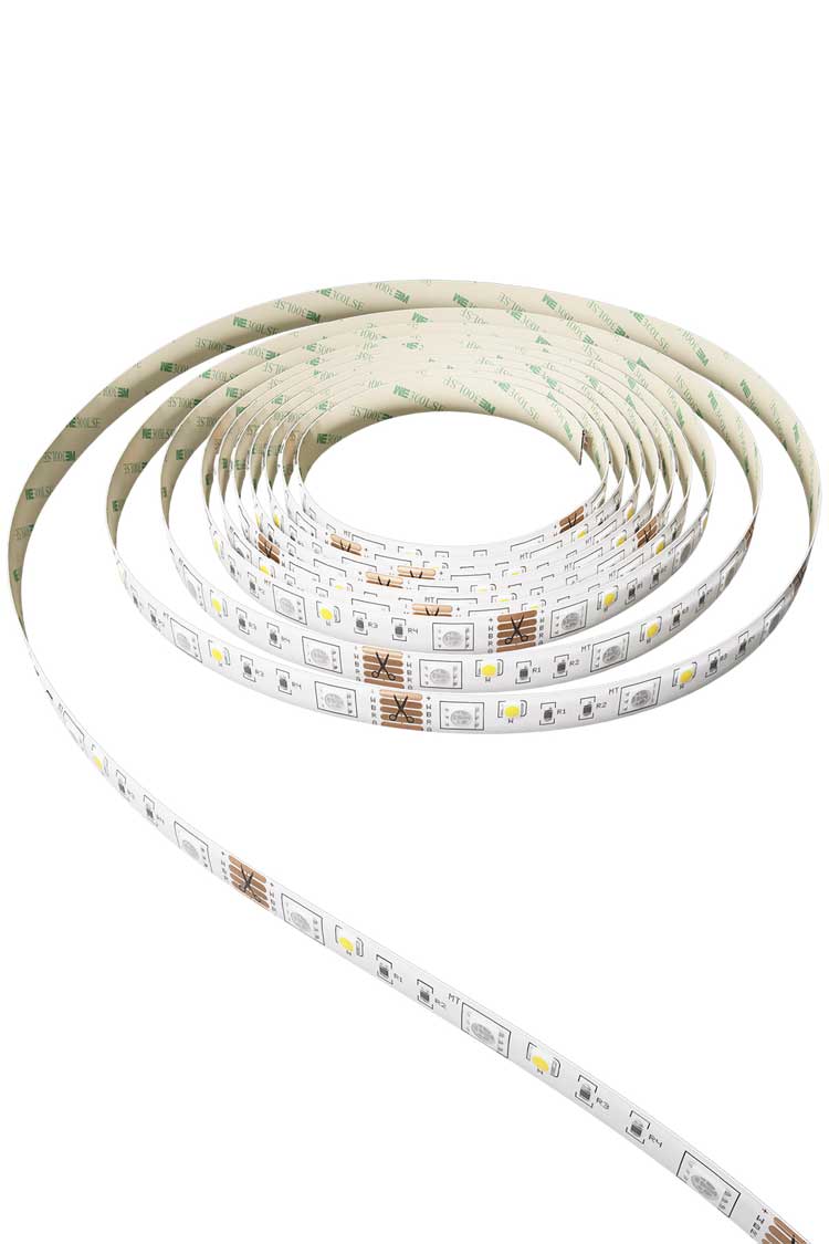 Slimme LED lamp | Calex Smart RGB LED Strip 5m | Multicolor en Wit