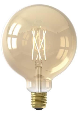 Slimme LED lamp | Calex Smart Rustiek Globe LED lamp | E27 | Wit | 7 W | 806 lm