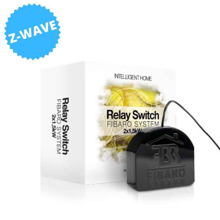 FGS-222 Built-in relay 2X 1500W | Z Wave | Fibaro