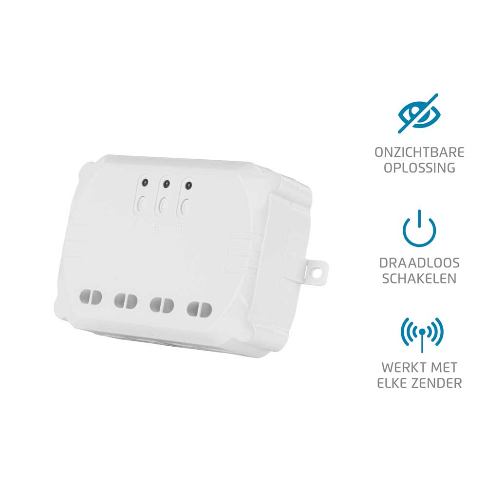 ACM-3500-3 3-in-1 Flush-mounted Switch | KlikAanKlikUit