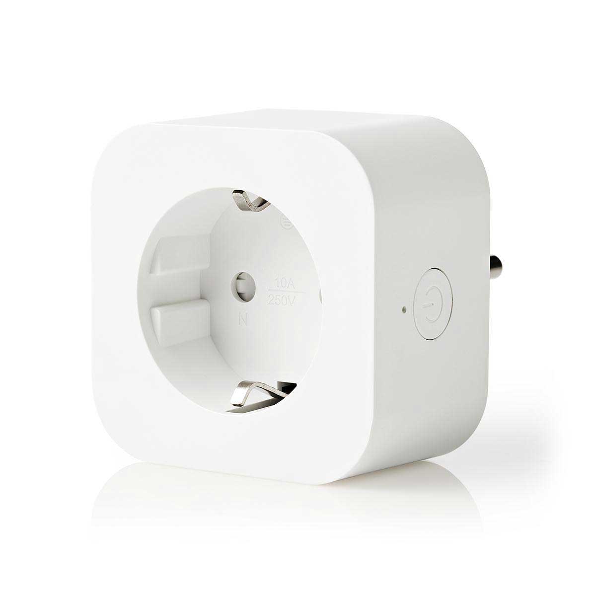 Wi-Fi slimme stekker | Schuko Type F | 10 A