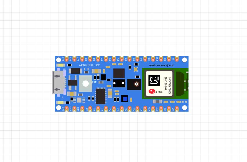 Arduino Nano 33 BLE Sense Fritzing Part