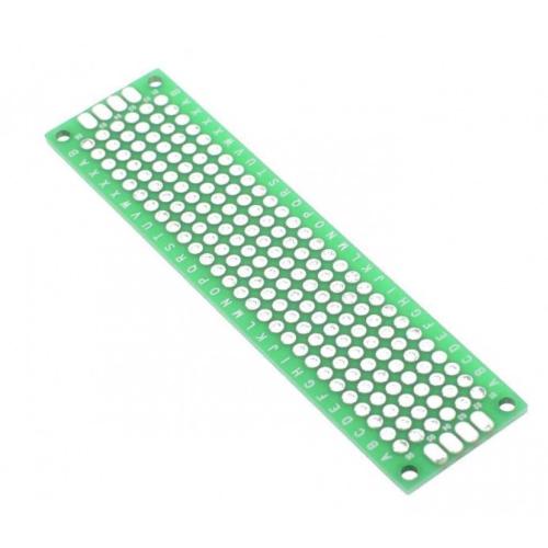 Prototyping Board 2x8cm - Dubbelzijdig