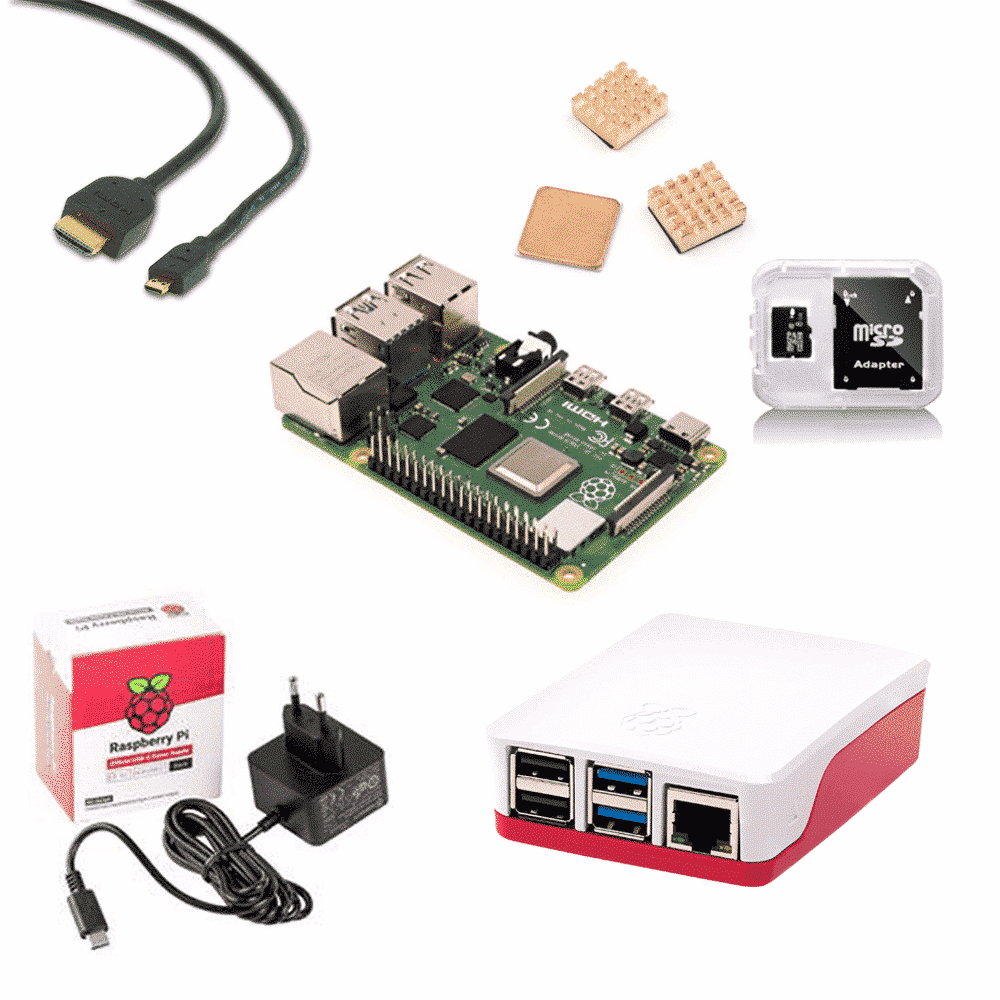 Raspberry Pi 4B starter kit 1GB