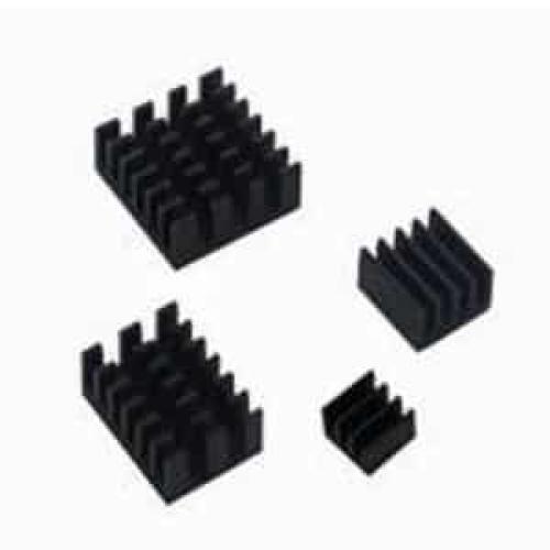 Heatsink set Zwart 4 stuks